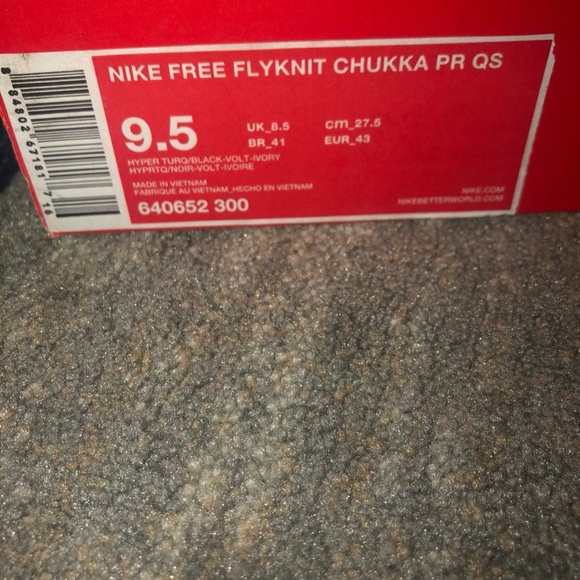 SOLD Nike chukka PR QS size 9.5 - Picture 5 of 5